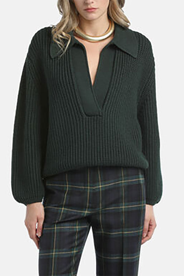 MEDIN V-NECK PULLOVER