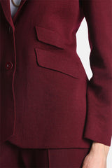 MEISSA TEXTURED WOOL BLAZER