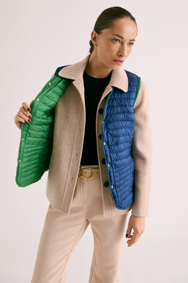 MELIANA88 REVERSIBLE PUFFER VEST