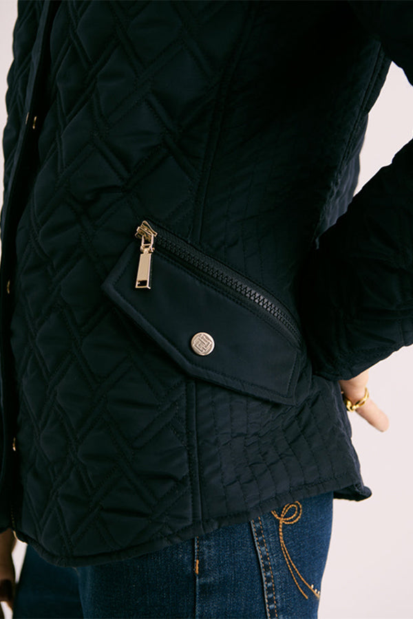 MILKY QUILTED DOWN JACKET