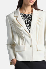 MOLES PLEATED DETAILS CROPPED JACKET