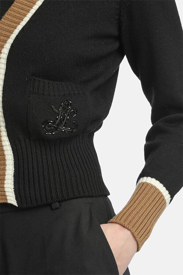 MONOPOSTO EMBROIDERED CARDIGAN