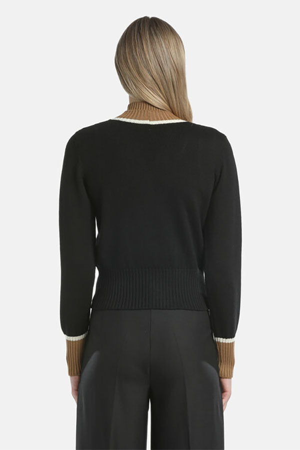 MONOPOSTO EMBROIDERED CARDIGAN