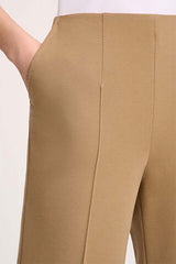 MORA BEIGE WOOL TROUSERS