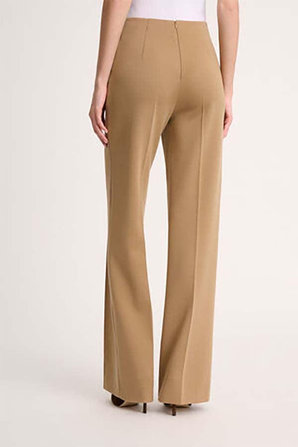 MORA BEIGE WOOL TROUSERS