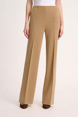 MORA BEIGE WOOL TROUSERS