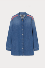 NADIA EMBELLISHED DENIM SHIRT