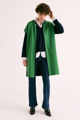 NERINE REVERSIBLE MERINO WOOL COAT