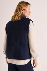 NOE1927 MILANO KNITTED QUILTED VEST