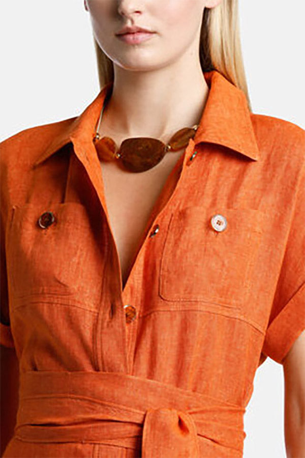 NOMADA DARK BLUE CHAIN NECKLACE