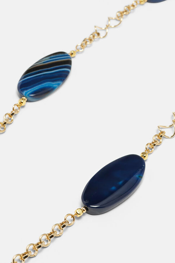 NOVERCA BLUETTE LONG CHAIN NECKLACE