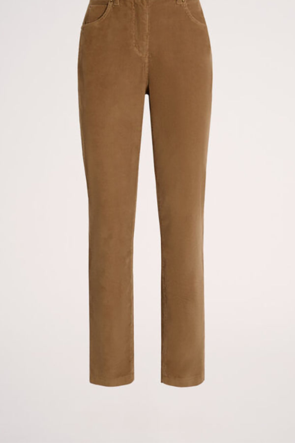 OGNIORA BEIGE CORDUROY TROUSERS