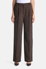 OLINDA PLEATS REGULAR FIT TROUSERS