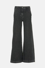 OPACITA GREY PALAZZO JEANS