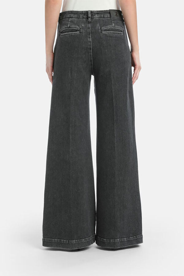 OPACITA GREY PALAZZO JEANS