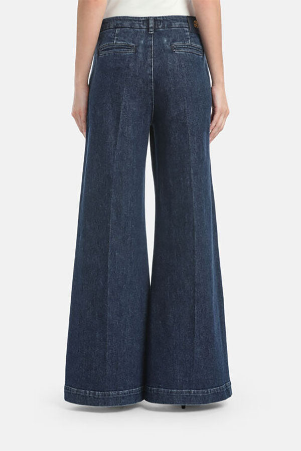 OPACITA BLUE PALAZZO JEANS