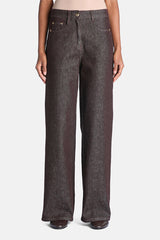 OPAGLIO HERALDIC BUTTONS REGULAR FIT JEANS