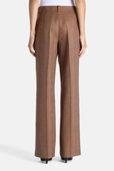 OPTARE HERRINGBONE REGULAR FIT TROUSERS