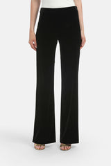 ORFANO A BLACK VELVET TROUSERS