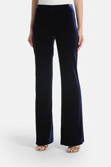 ORFANO A BLUE VELVET TROUSERS