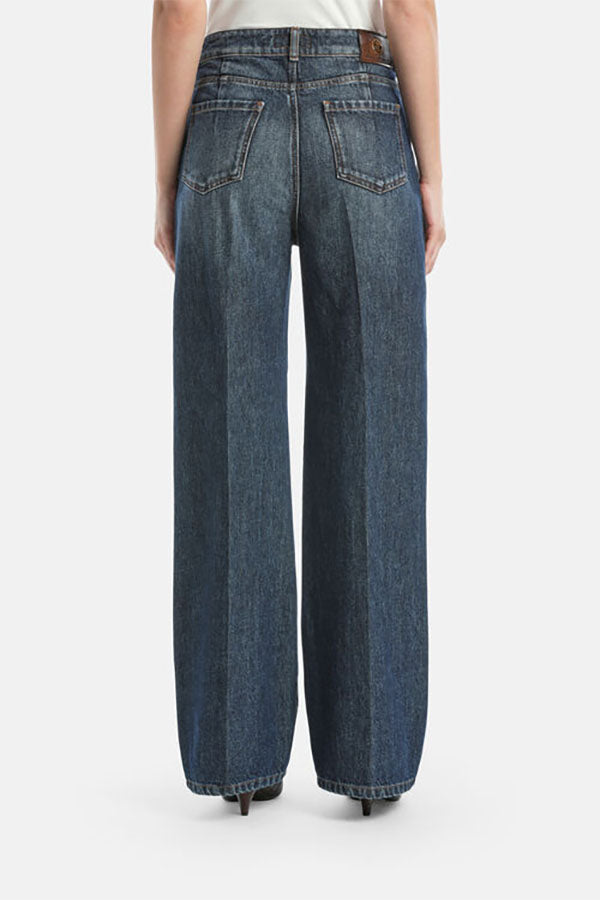 ORTOGRAFIA WIDE-LEG JEANS