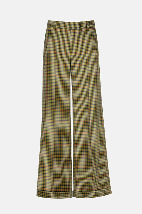 OSPITALITA PRINCE OF WALES CHECK TROUSERS