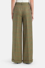 OSPITALITA PRINCE OF WALES CHECK TROUSERS