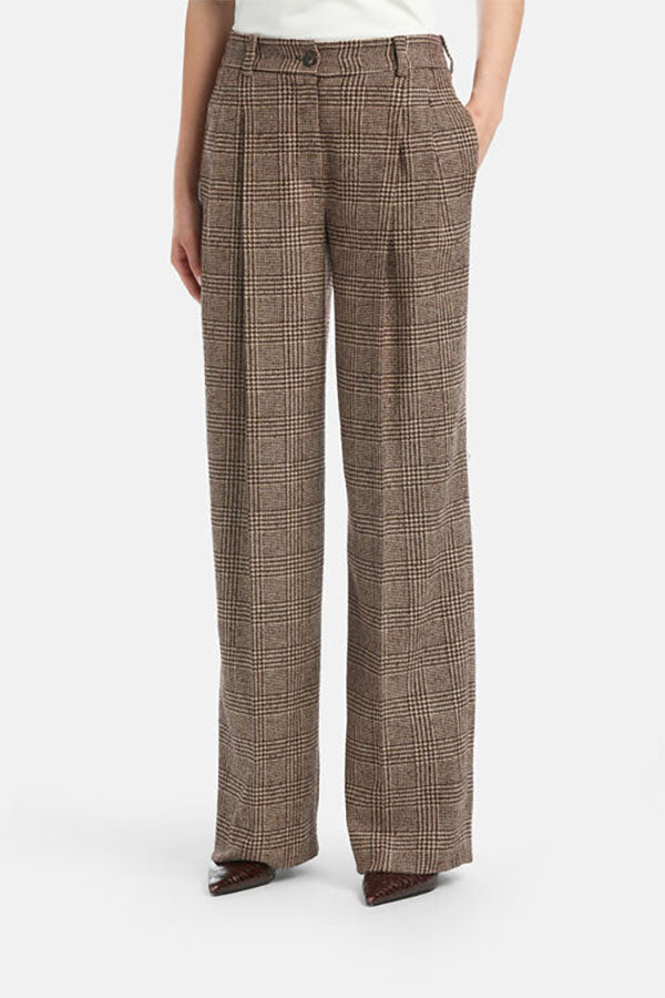 OSSANA HOUNDSTOOTH TROUSERS