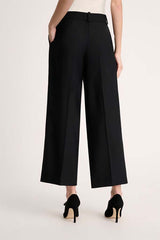 OSTE BLACK WIDE LEG TROUSERS