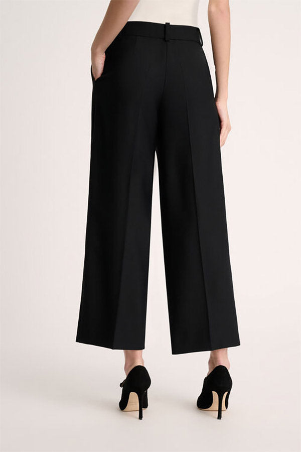 OSTE A BLACK WIDE LEG TROUSERS