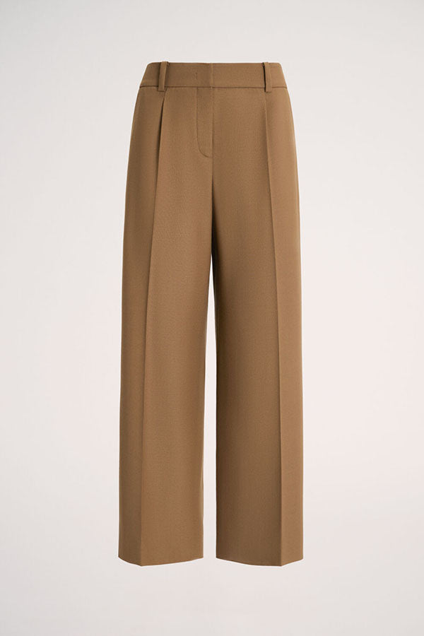 OSTE A BEIGE WIDE LEG TROUSERS