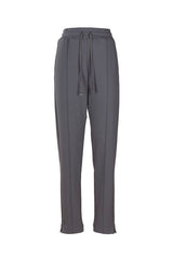 OTTILIA GREY STRAIGHT TROUSERS
