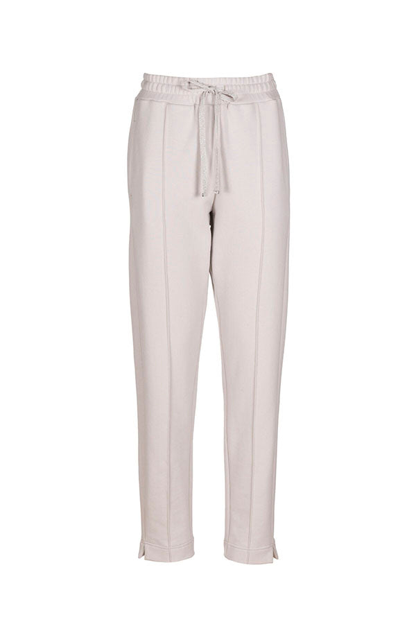 OTTILIA WHITE STRAIGHT TROUSERS