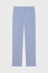 BIBA FITTED STRIPED SUIT TROUSERS