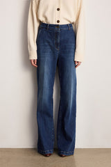BAYAHE WIDE RAW JEANS