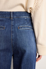BAYAHE WIDE RAW JEANS