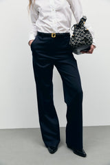 MEGAN STRAIGHT-LEG SUIT TROUSERS