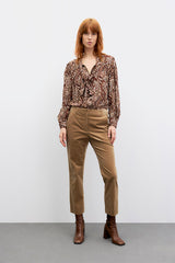 MYSA STRAIGHT-LEG CORDUROY TROUSERS