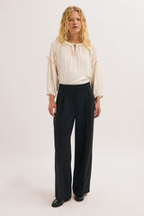 MARO WIDE PLEATED TROUSERS
