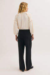 MARO WIDE PLEATED TROUSERS