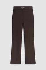 MABY FLARED VELVET TROUSERS