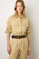 CLAUDIE SAHARIENNE COTTON OVERALL