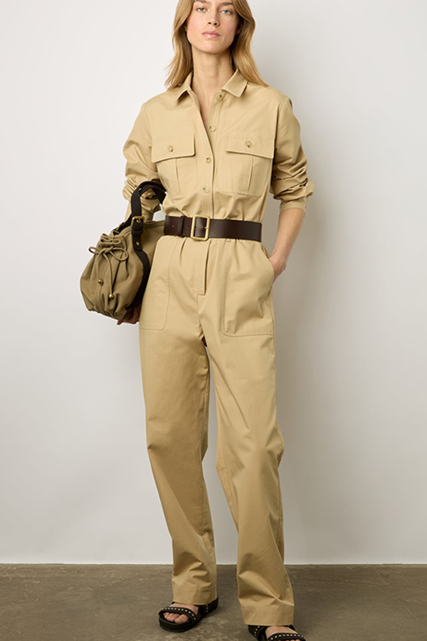 CLAUDIE SAHARIENNE COTTON OVERALL