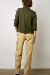 CHRIS SAHARIENNE COTTON CARGO TROUSER