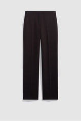 MILI BROWN ELASTICATED BACK SUIT TROUSERS