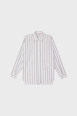 BENOITE STRIPED RHINESTONE SHIRT