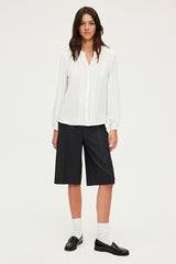 BELLA SOFT PLEATED SHIRT