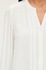 BELLA SOFT PLEATED SHIRT