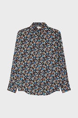 BERNICE SATIN FLORAL SHIRT