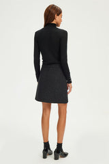 CAMILLETTE SHORT TWEED LUREX SKIRT